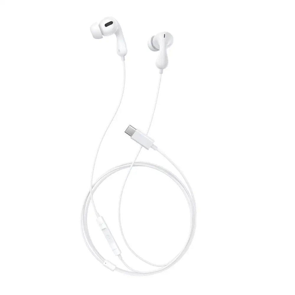 Casti cu microfon Baseus Encok CZ20 alb, 1,1m USB-C