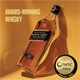 Pachet Cadou Whisky Johnnie Walker Black Label 12 Ani 40%, Cutie de lemn cu Capac Personalizat, 0.7L