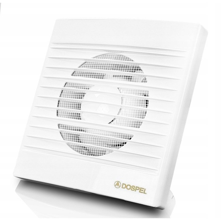 Ventilator De Baie, Dospel, Flux De Aer Max: 400 M³/H, Consum De Energie: 35 W, Presiune Acustica: 42 Db, Grad De Protectie: Ip X2, Alb
