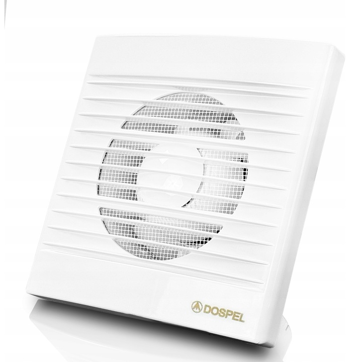 Ventilator de Baie Dospel Stylo, 280 m3/h, 20 W, Alb, 150x150x10 cm