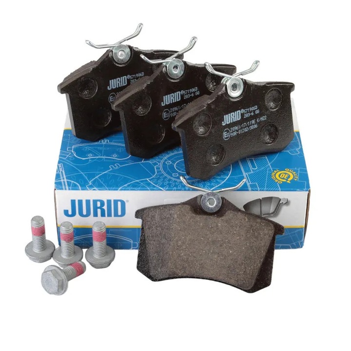 Fékbetét készlet, tárcsafék JURID 571906D