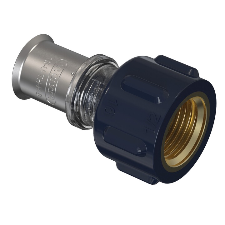 Wavin idom, GW K5 C/Z, 1" x DN 25, egyszerű, vízre