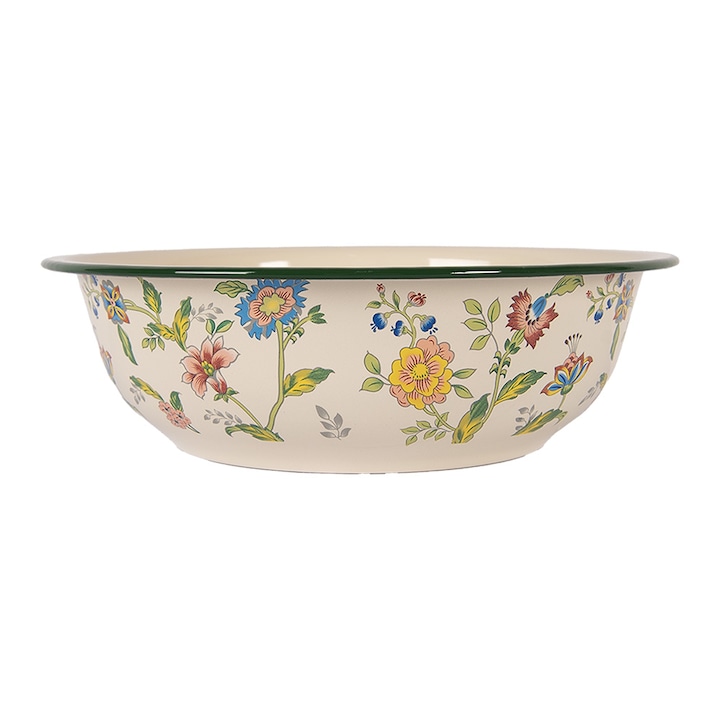 Bol metal multicolor Summer 30x9 cm, 3000 ml