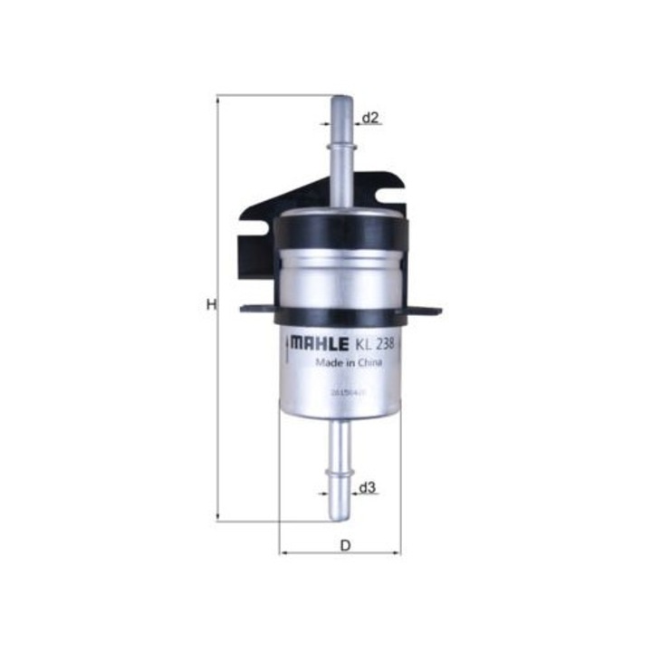 Filtru combustibil MAHLE KL238
