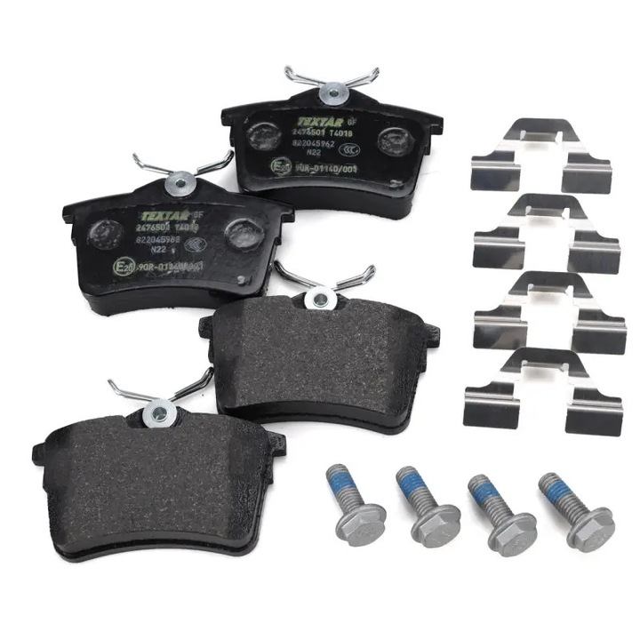 Fékbetét készlet, tárcsafék TEXTAR 2476501