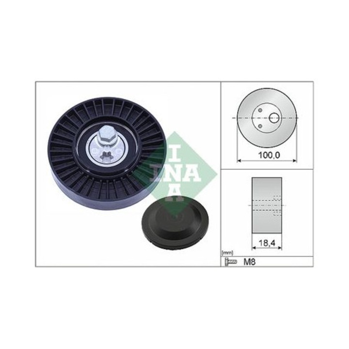 Feszítőgörgő, hajtószíj Schaeffler INA 531096610