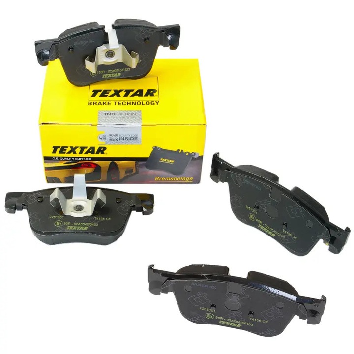 Fékbetét készlet, tárcsafék TEXTAR 2281301
