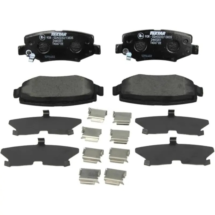 Fékbetét készlet, tárcsafék TEXTAR 2460201