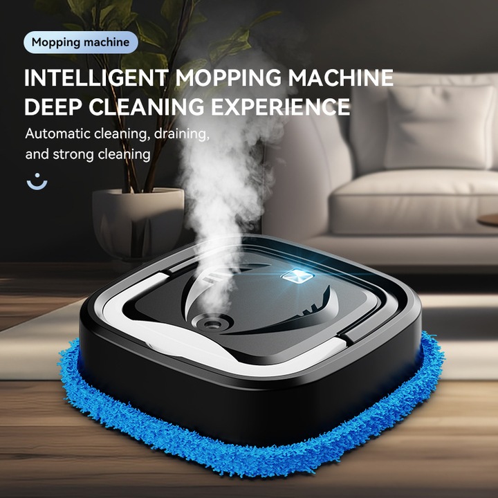 Robot de curatare podele ZYBLSSBB multifunctional alb 90x compact