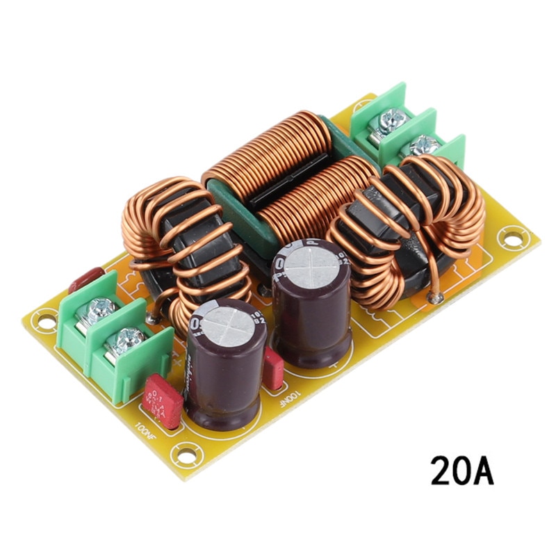 Filtru de alimetare de interferente electromagnetice EMI, DC 12V