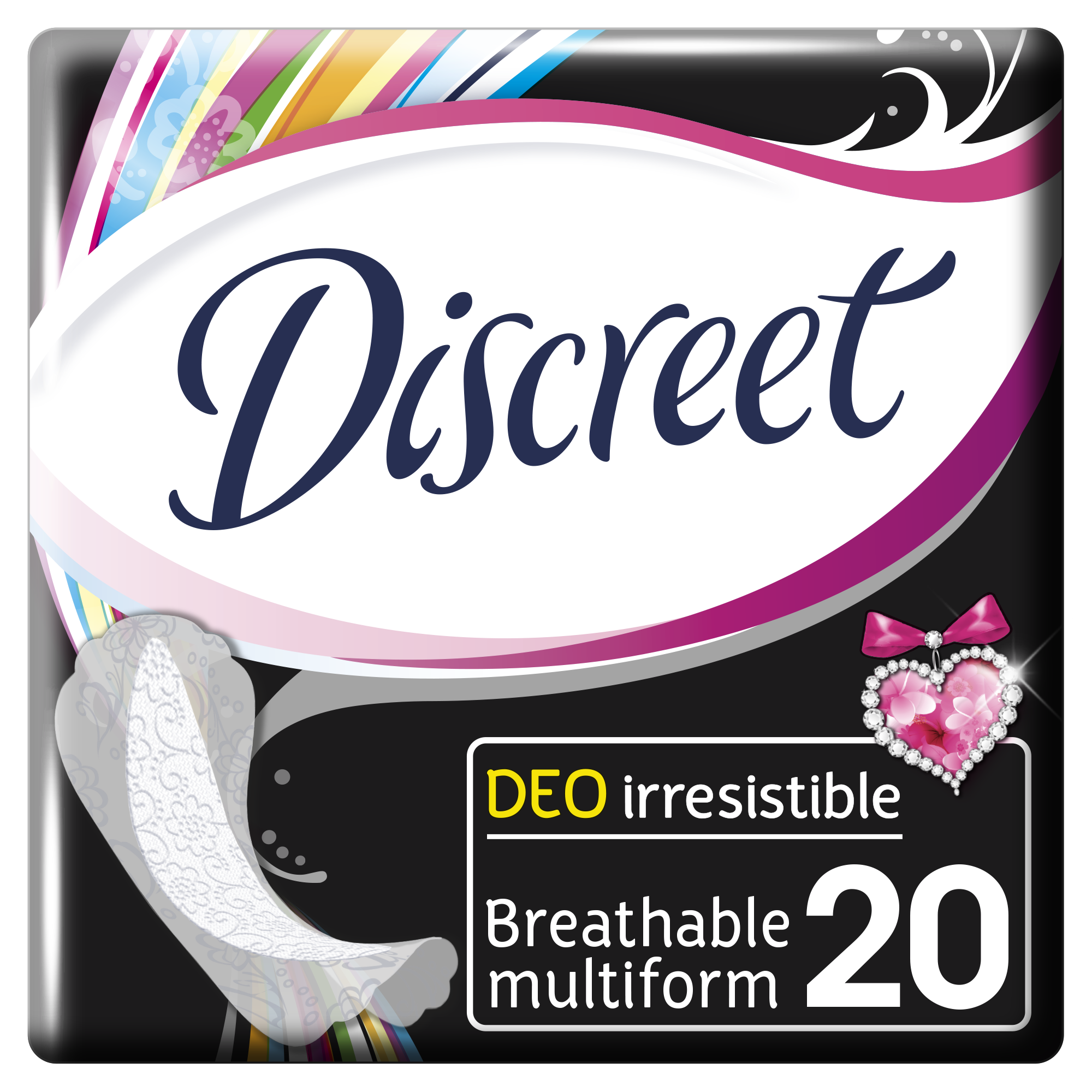 Absorbante Discreet Irresistible, 20 buc