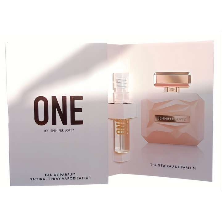 Parfum pentru femei Jennifer Lopez One, 1ml, floral-dendritic, note de frezie si cedru