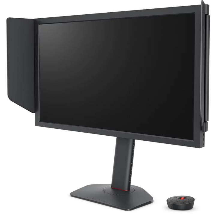 Монитор Gaming BenQ ZOWIE XL2566X+, Fast TN, 24.1", Full HD (1920x1080), HDMI, DisplayPort, 400Hz, Pivot, Черен