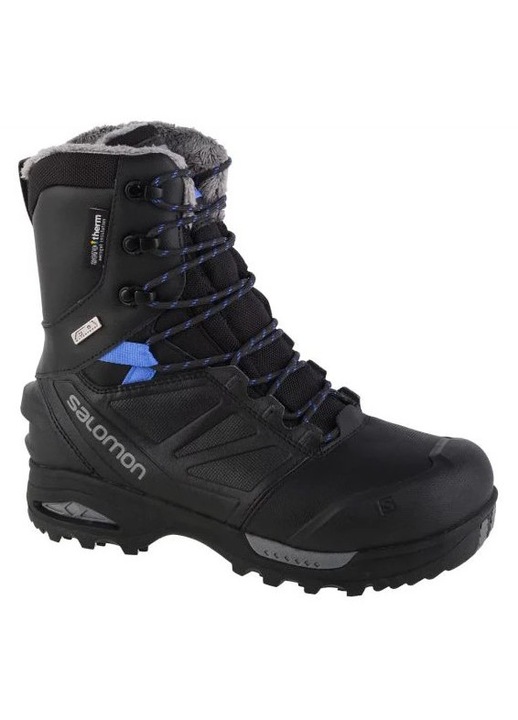 Pantofi dama Salomon, BM1037608, Piele ecologica, 38 2/3 EU, Negru