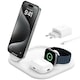 Stand de incarcare 3in1 Belkin BOOSTCHARGE Qi2 15W - Alb
