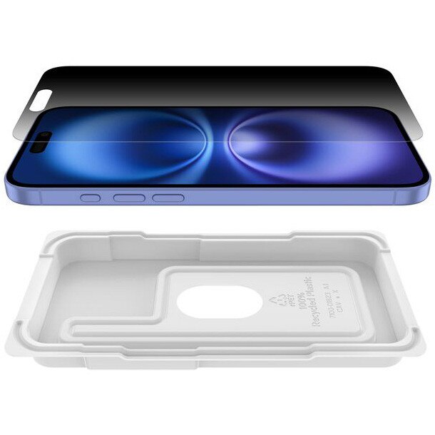 Folie de protectie Privacy Belkin ScreenForce InvisiGlass - iPhone 16 Plus/15 Plus/14 Pro Max