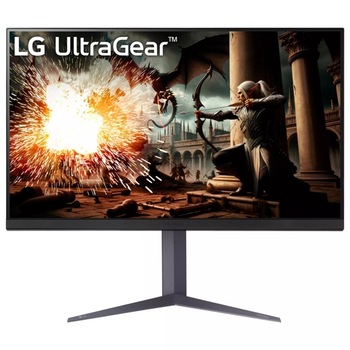 Monitor Gaming IPS LED LG UtraGear 32" 32GS75Q, 2560 x 1440 , 180Hz ,HDMI x 2, DisplayPort, G-Sync, FreeSync