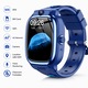Ceas Smartwatch pentru Copii, Ceas inteligent, Conectivitate 4G, Localizare LBS+WIFI, Cartela SIM, Functie SOS, Spion, Camera, Ecran Tactil 1.69", Apel Video, Autonomie 48H, IPX 67, Apelare Rapida, Functii Smart, Jocuri Educative, Albastru