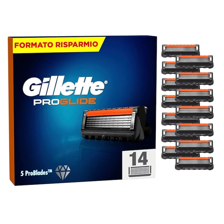 Gillette Fusion 5 Proglide pótpenge, 14 db