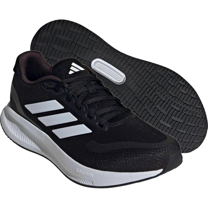 Pantofi sport Adidas Runfalcon 5 pentru barbati, Alb/Negru
