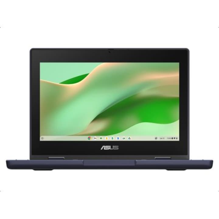 Asus ChromeBook CR11 Flip CR1104FTA-NS0140 laptop, 11.6 hüvelykes 1366 x 768 érintőképernyő, Intel N150 4 C / 4 T, 1.1 GHz - 3.6 GHz, 6 MB gyorsítótár, 8 GB LPDDR5, 64 GB SSD, Intel UHD Graphics, Chrome OS, Szürke