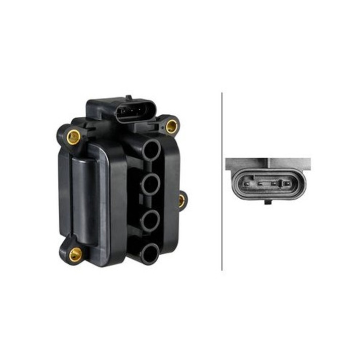 HELLA 5DA358102151 gyújtótekercs