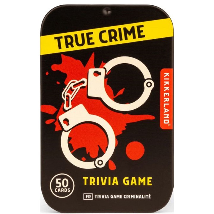 Joc de societate - Joc trivia - True Crime, Multicolor, 14+
