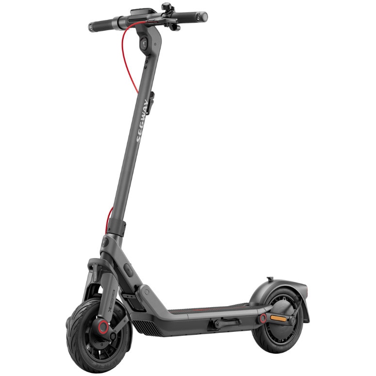 Trotineta Electrica Ninebot E3 Pro eKickScooter Powered by Segway, Viteza max 25Km/h, Motor 800W , Autonomie max. 55 Km ,Suspensie Fata si Spate elastomer,Apple Find My, Roti 10"