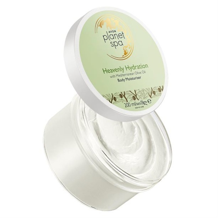 Mennyei hidratáló testvaj mediterrán olívaolajjal, 200 ml Avon