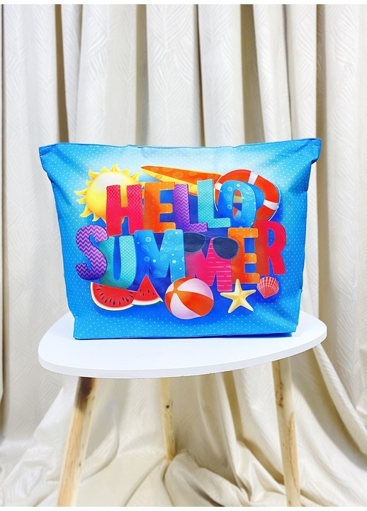 Geanta de plaja, Fashion, Hello Summer, Multicolor