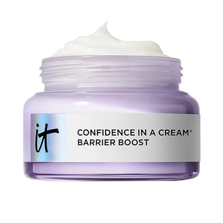 Crema faciala hidratanta si reparatoare cu actiune fortifianta, iT COSMETICS Confidence Barrier Boost, 60 ml