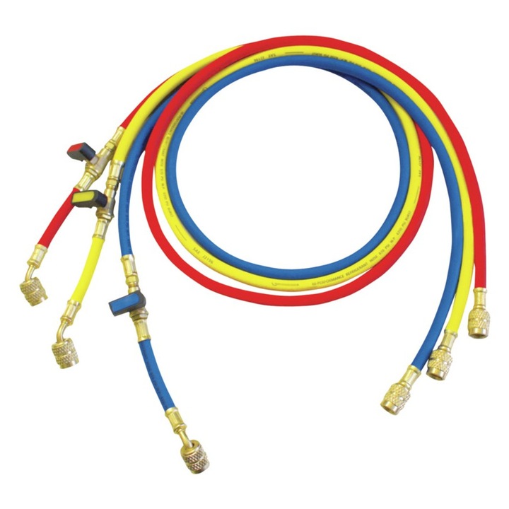 Set furtun PLUS cu robinet cu bila de 1/4"