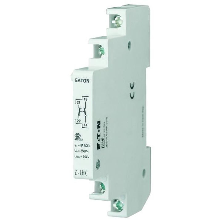 Eaton segédkapcsoló, 250V, 6A, fehér