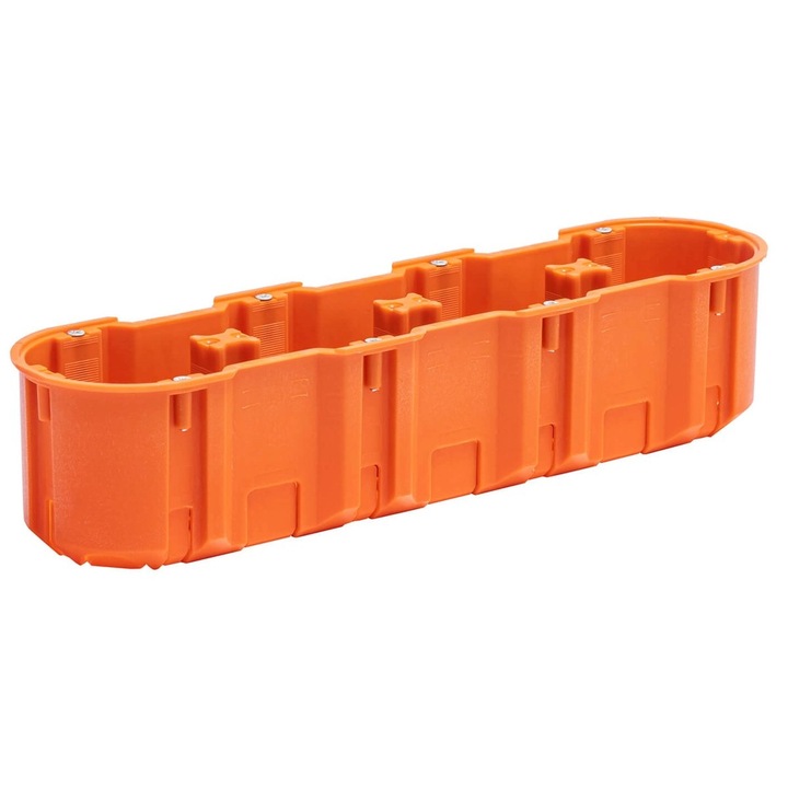 Cutie incastrata M4x60DF MULTIWALL SLIM portocalie