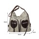 Geanta tote din piele PU cu model in forma de inima, capacitate mare, multicolor, 34x34x18cm