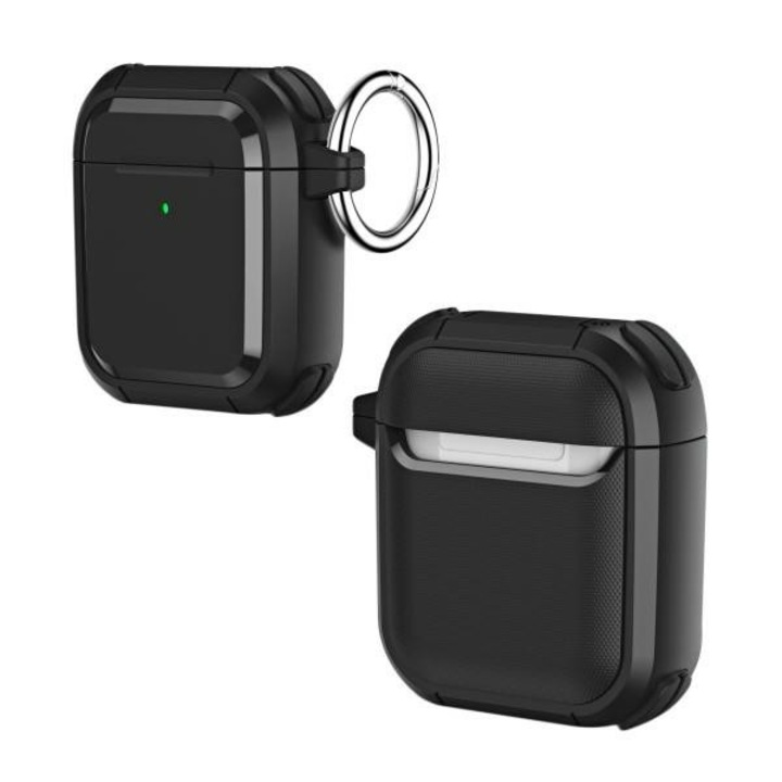 AirPods 1 és 2 tok, Beline, fekete, tartós védelem, elegáns dizájn
