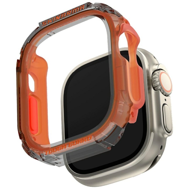 Skinarma Atom tok Apple Watch 49mm-hez, szivárvány színű