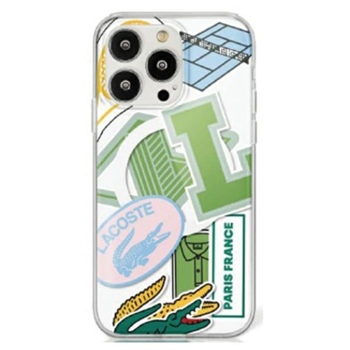 Husa telefon Lacoste, LCHMP15LUPAN, pentru iPhone 15 Pro 6.1", verde, cu MagSafe