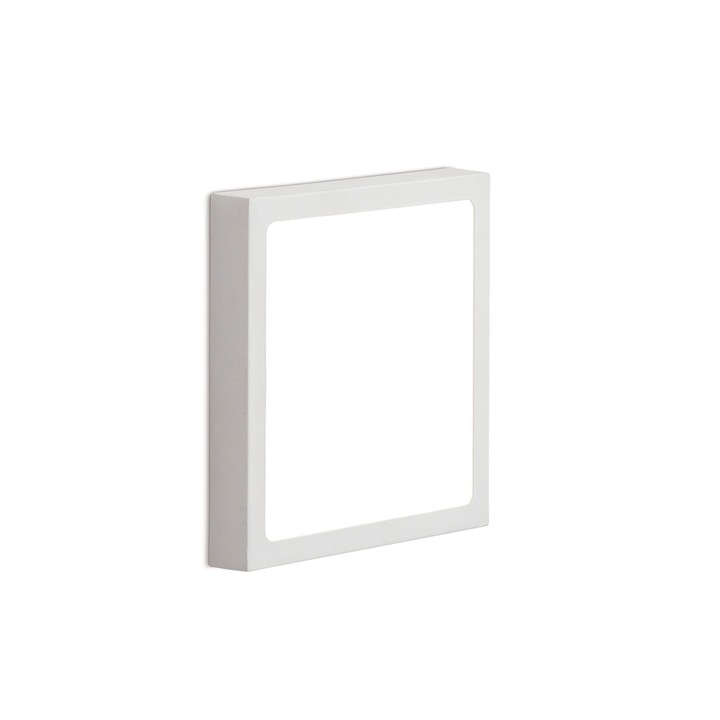 LED mennyezeti lámpa LERO, fehér, szögletes, 18cm LED15W/1300lm/3000K alumínium IP 20 ORION