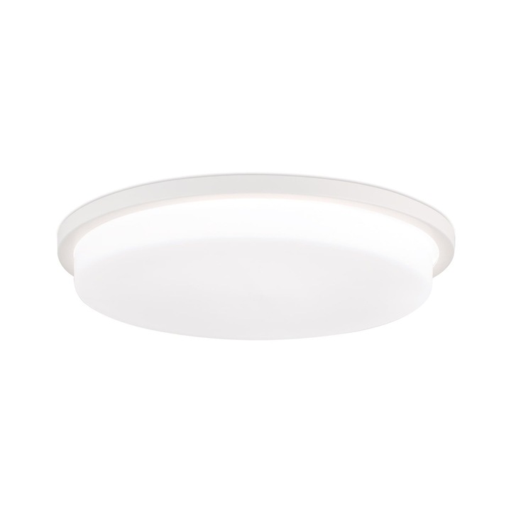 LEROX LED mennyezeti lámpa, fehér acél kivitelben, Ø 40cm LED36W/2600lm/3000K IP20 ORION