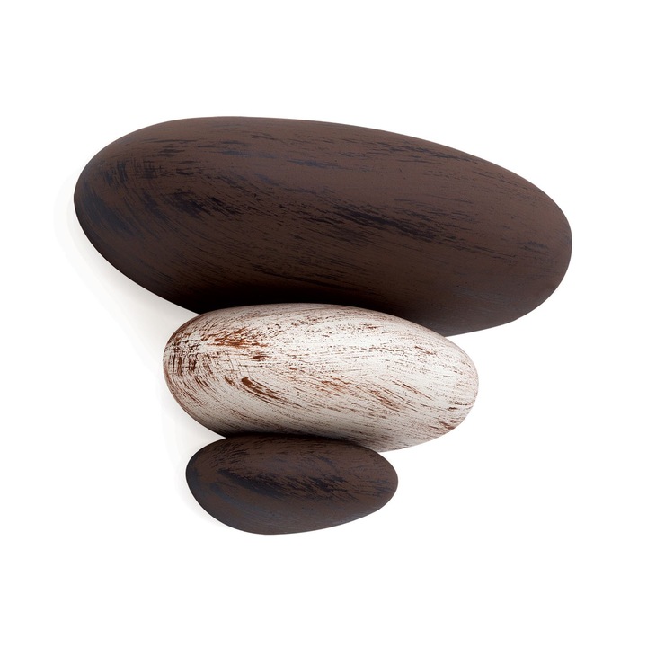 Aplica STONE, G9 1x60W, ceramica finisaj maro antic, 25x15cm IP20 ORION