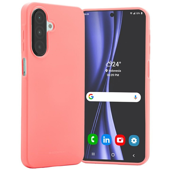 Husa telefon Mercury Soft Case A26 A266, roz, roz