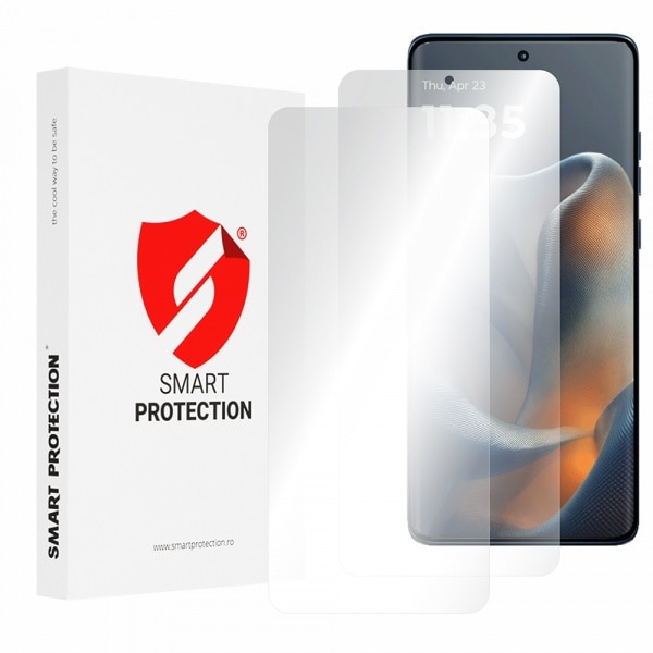 Folie regenerabila premium Motorola Edge 60 Smart Protection Classic, transparenta (Pachet 2buc.)