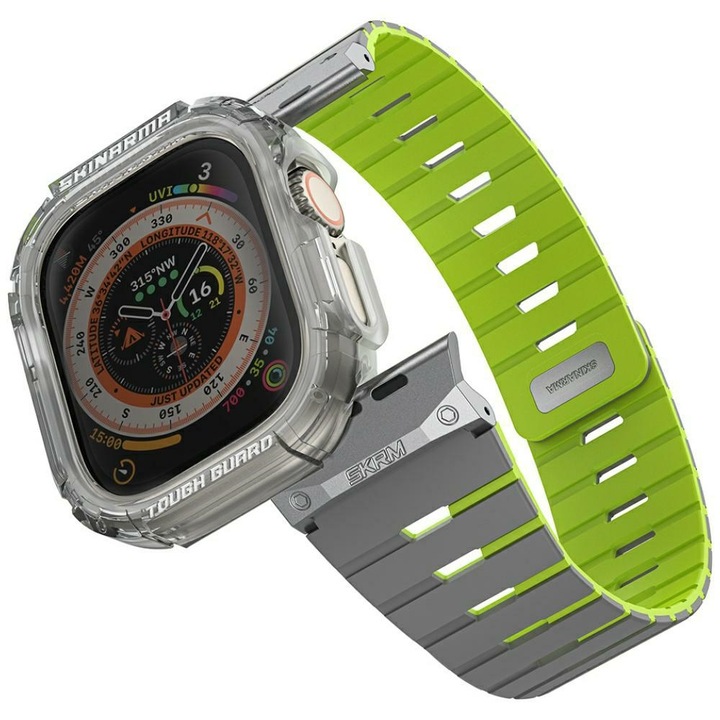 Skinarma Gemini Apple Watch 49mm niteglow tok és szíj