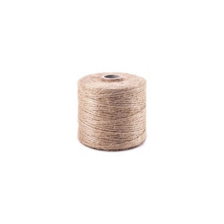 Sfoara de iuta naturala, 0.5kg, 2mm