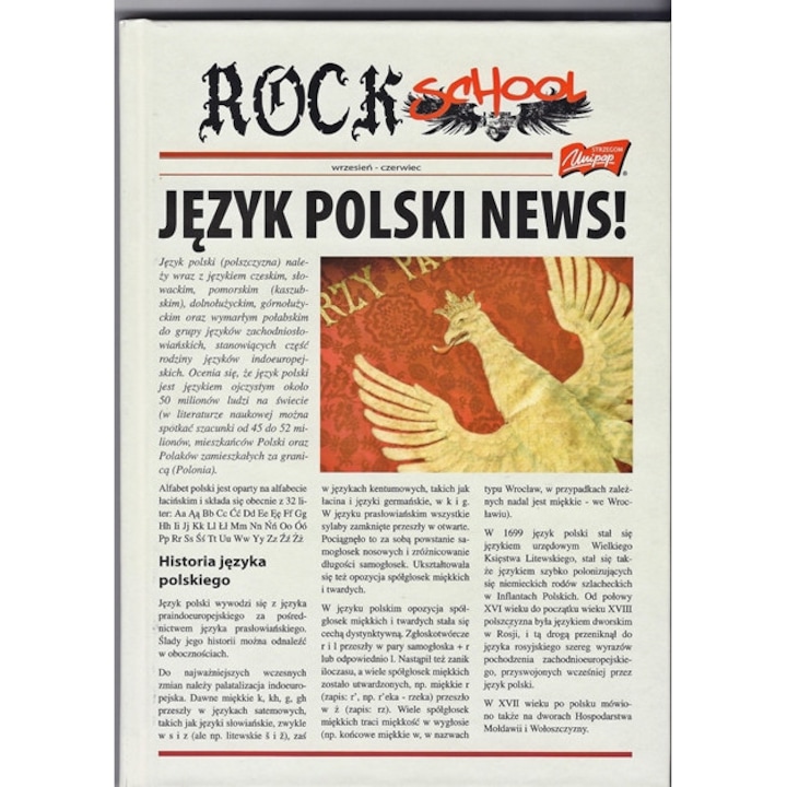 Caiet tematic, 80 file, limba poloneză, linii late