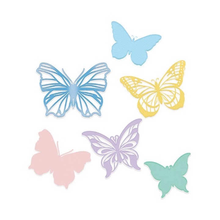 Matrita DPCRAFT SIZZIX cu fluturi, 6 buc., JCMA-236
