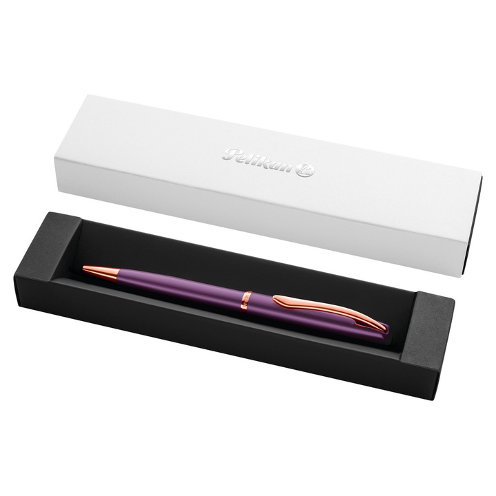 Химикалка, Pelikan Jazz Noble Elegance, лилав/златист
