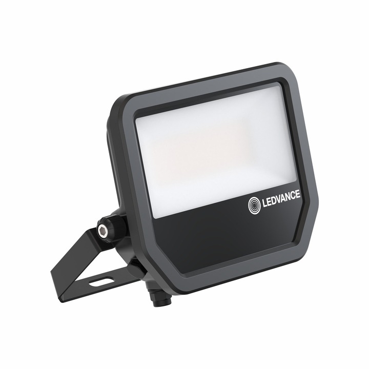 Proiector LEDVANCE Floodlight 50 P 41W, 6000 lm, culoare neagra