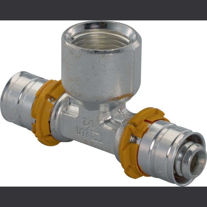 Belső menetes T-idom 50-Rp1""FT-50 Uponor S-Press